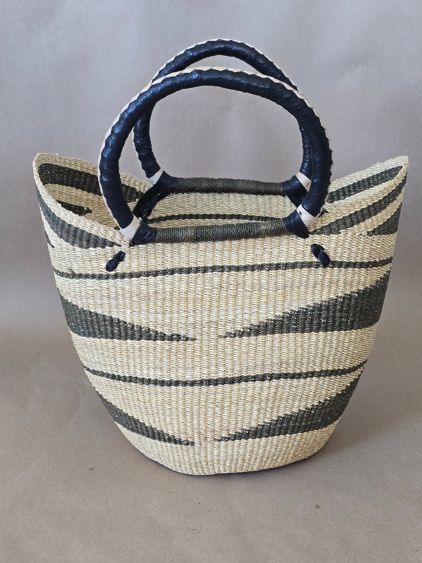 Bolga U shopper basket