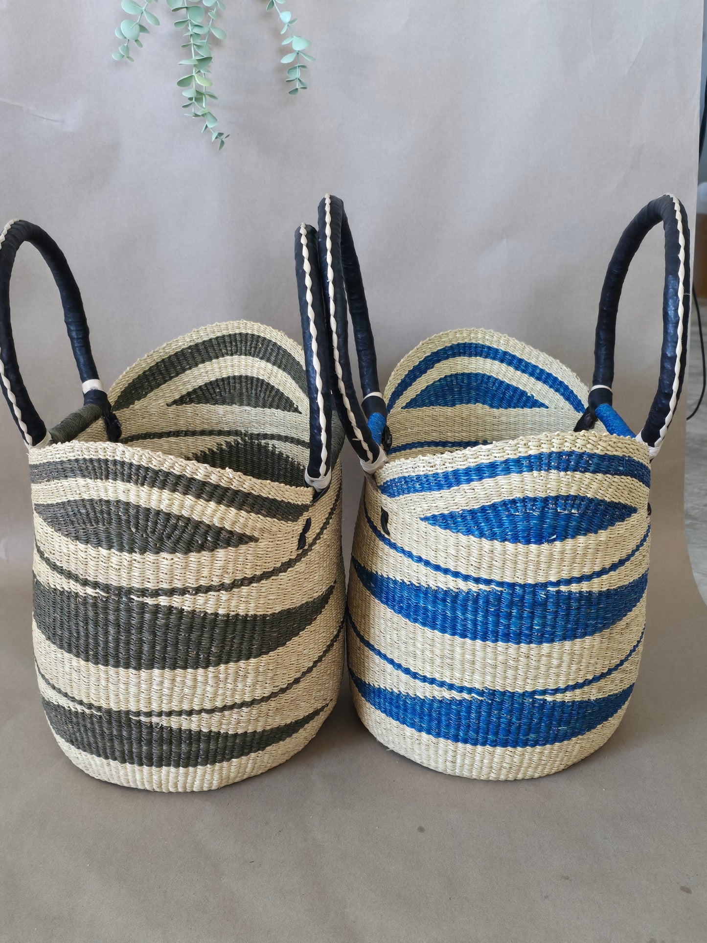 Bolga U shopper basket