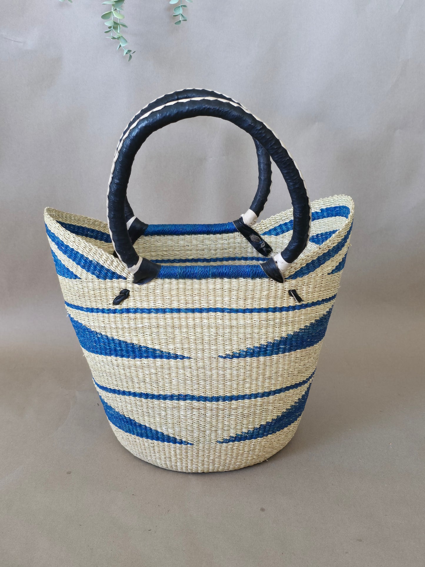 Bolga U shopper basket