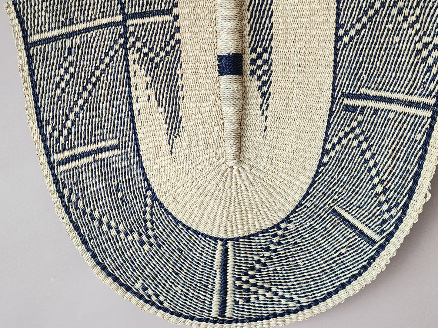 Wall hanging fan decor/ Ghana fan decoration/ oversize fan wall decoration