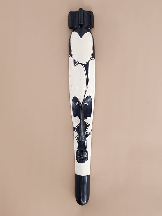 handmade african fang mark -44"/112cm