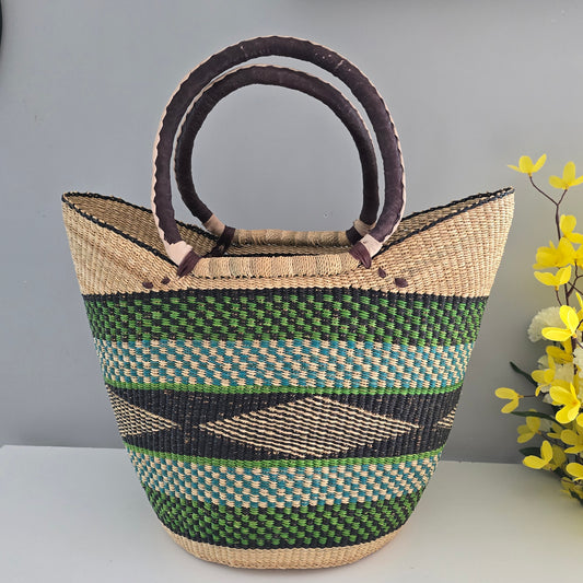 GREDY large u shopper market basket
